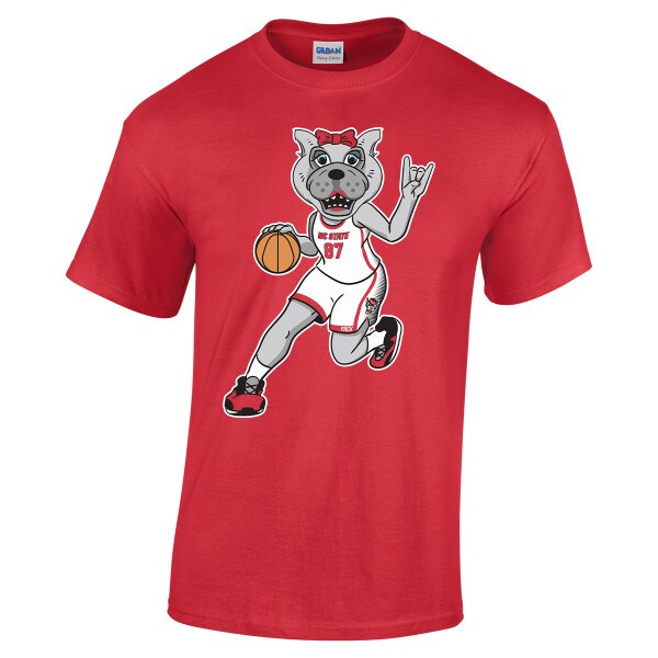 Red Short Sleeve Tee - Ms. Wuf Bask